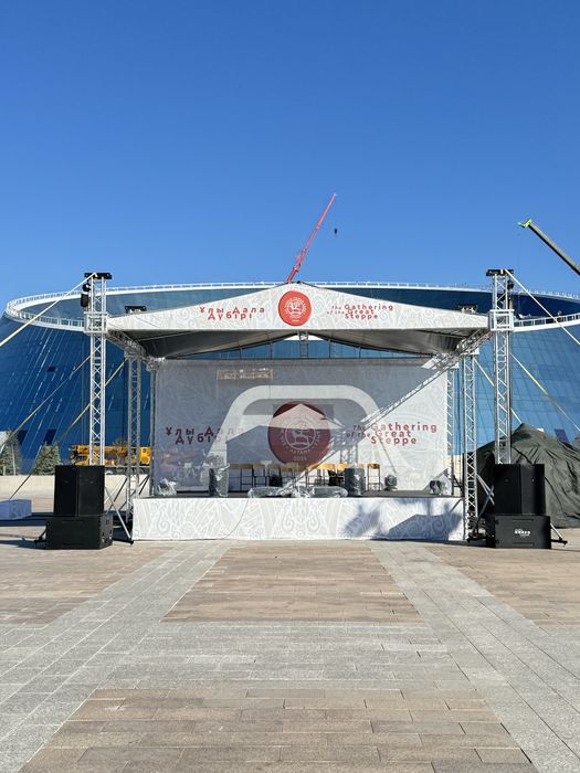 Сцена, подиум, лэд экран, led экран, звук