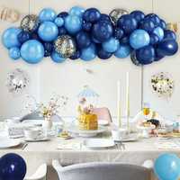 Set de baloane albastre 106 bc/set