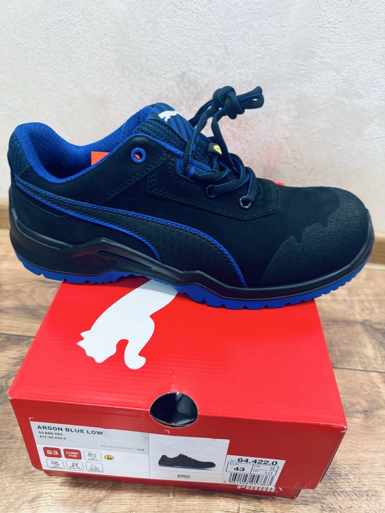 Работни обувки PUMA ARGON BLUE LOW S3