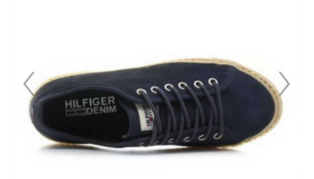 Обувки тип еспадрили Tommy Hilfiger номер 38 цена 45 лв..