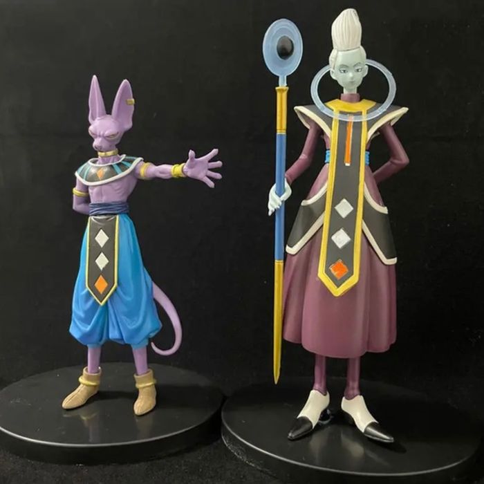 2 Dragon Ball аниме фигури Beerus и Whis