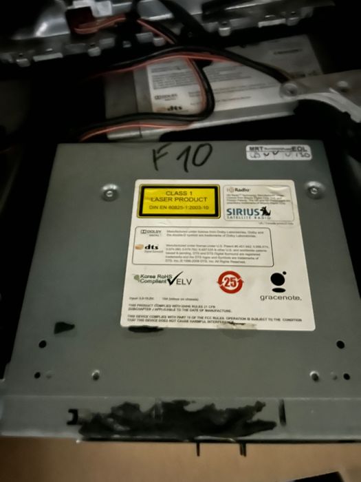 BMW f10  голяма навигация