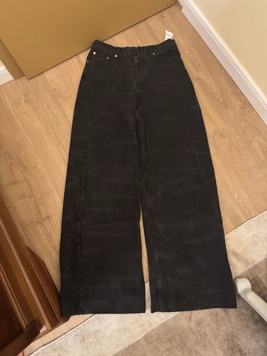 blugi maison margiela mm6 crease denim