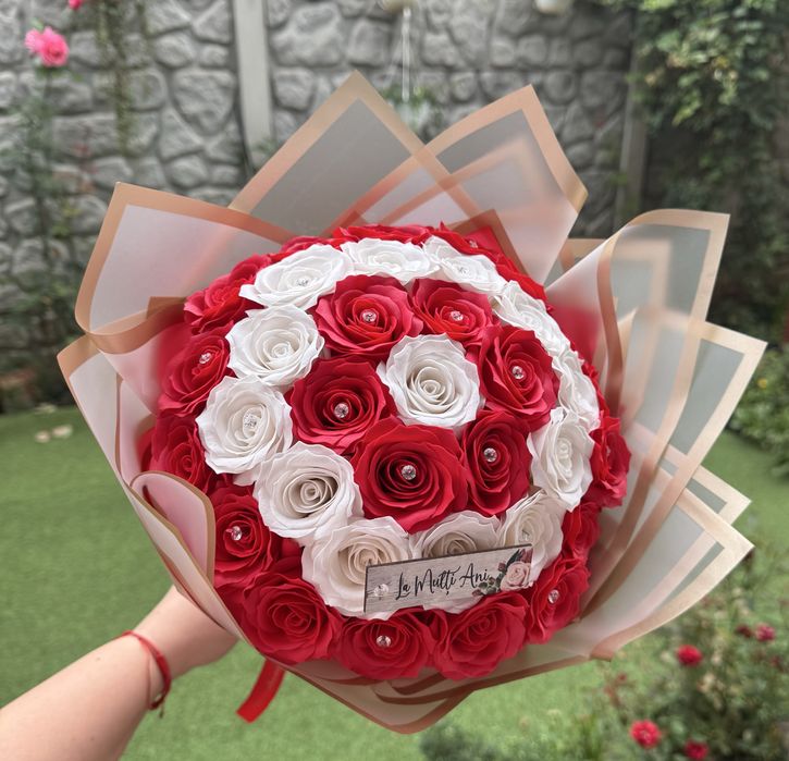 Buchete din trandafiri de sapun