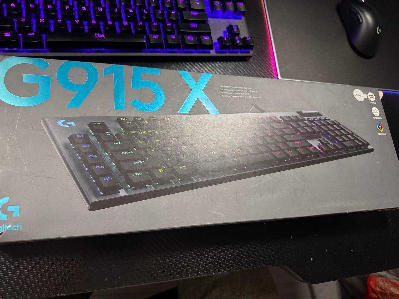 Клавиатура Logitech G915 X TACTILE Проводная
