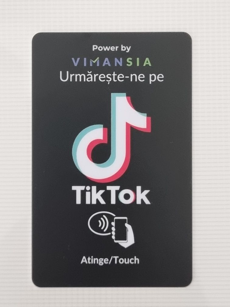 Card Recenzii TIKTOK NFC