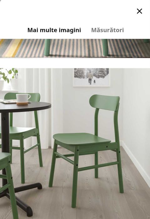 Set de 2 scaune Ikea/ model RÖNNINGE