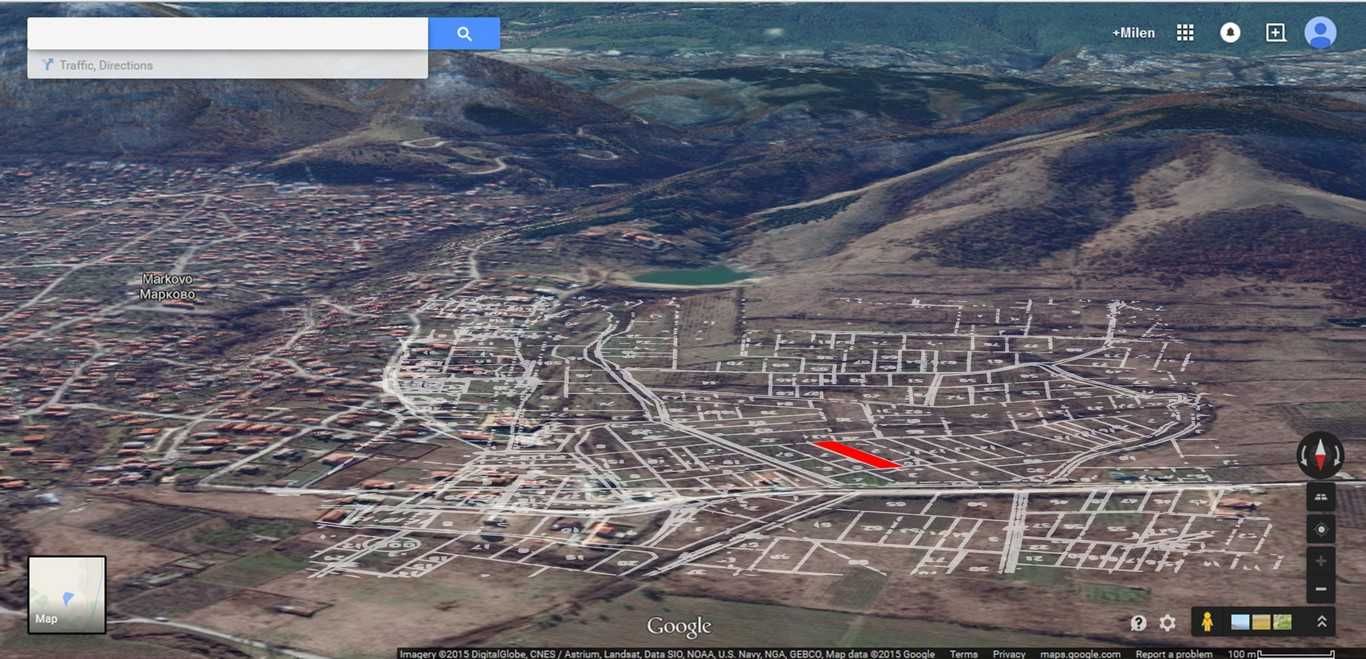 Имот 2 декара. Село Марково. Община Родопи. Пловдив