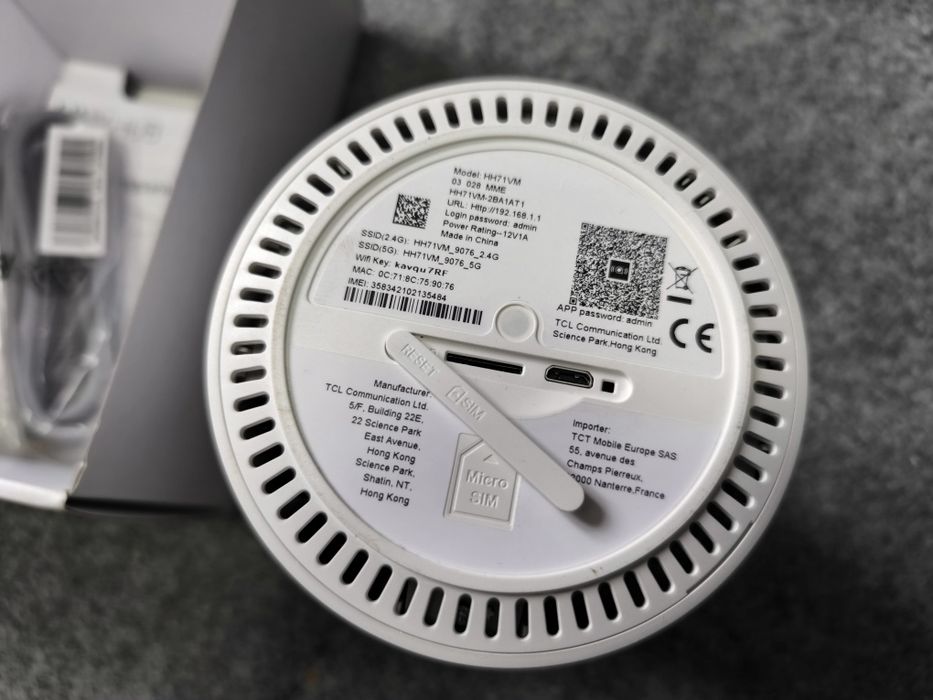 Router 4G cu cartela SIM decodat