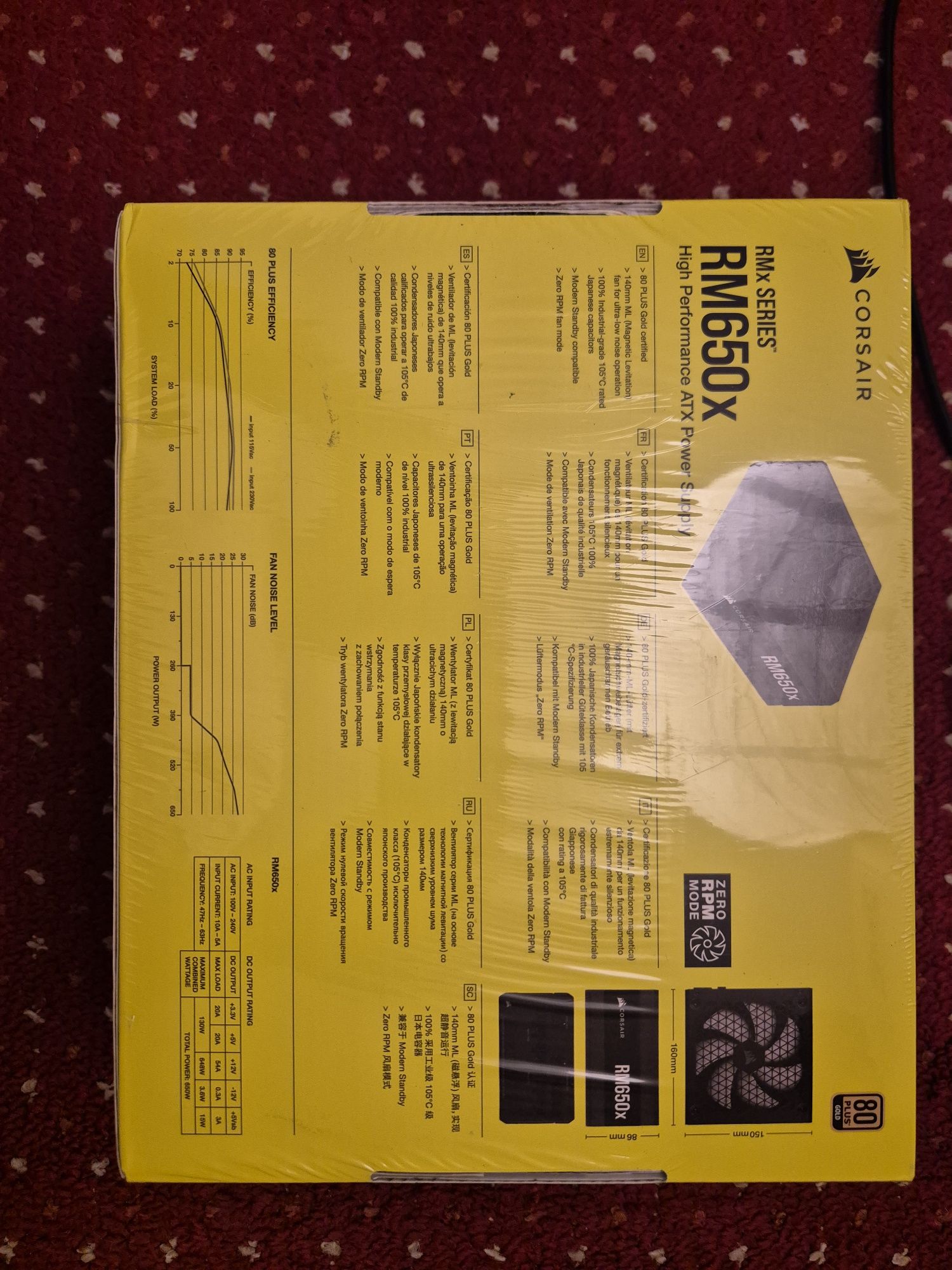 Sursa Corsair RM650x (model 2021)