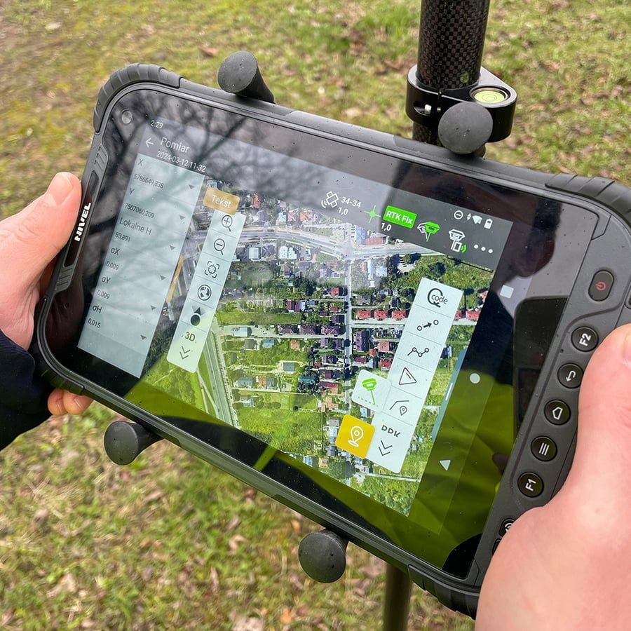 Receptor GNSS Nivel System Point 3, IMU 1408 canale