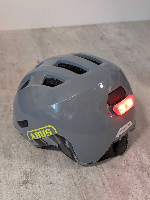 Cască de bicicletă pentru copii ABUS Smiley 3.0 ACE LED (45-50 cm)