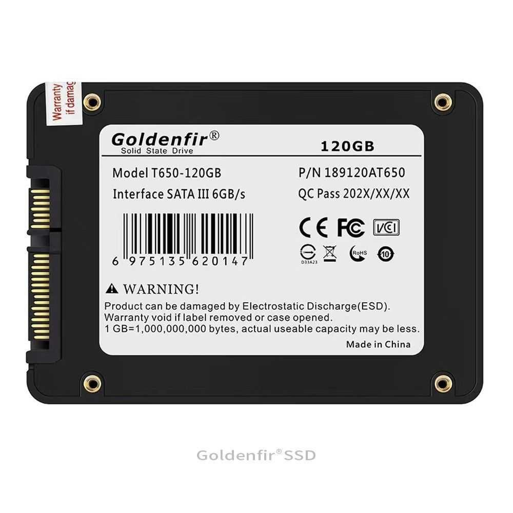 SSD накопители Goldenfir 120gb/256/512/1000