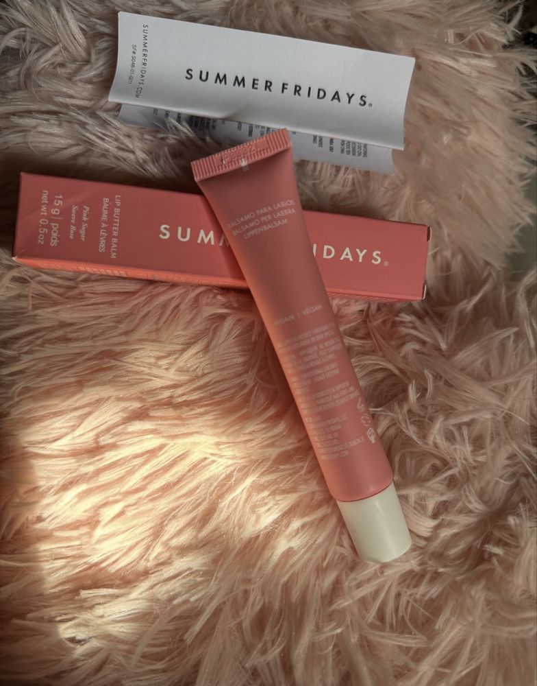 Summer Fridays butter lip balm