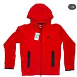 Tech fleece rosu model 2024 set complet