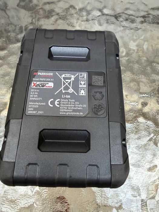 Acumulator Parkside Performance Smart 4ah