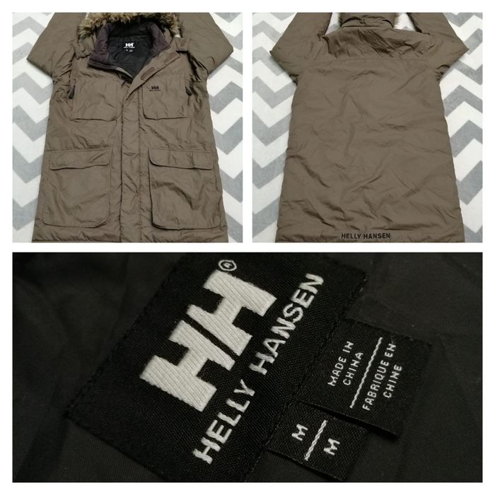 HELLY HANSEN geacă M bărbați originală PARKA | transport GRATUIT‼️FAN