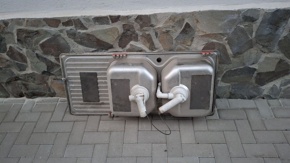 Chiuveta inox 2 cuve Franke