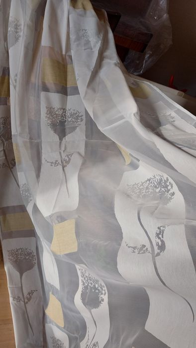 тюль б у, красивая и комплекты штор