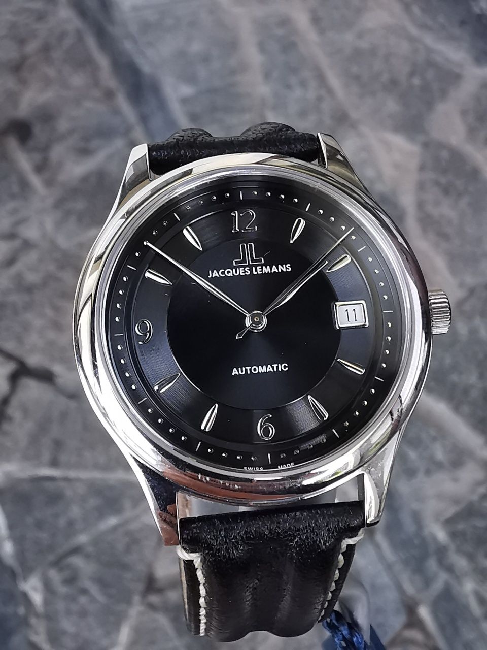 Ceas Jacques Lemans Automatic - N.O.S. 38 mm - Funcționează impecabil!