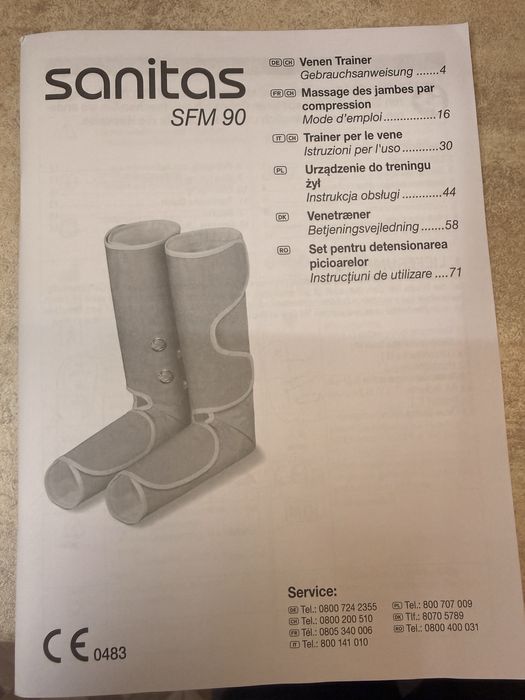 Aparat masaj Sanitas