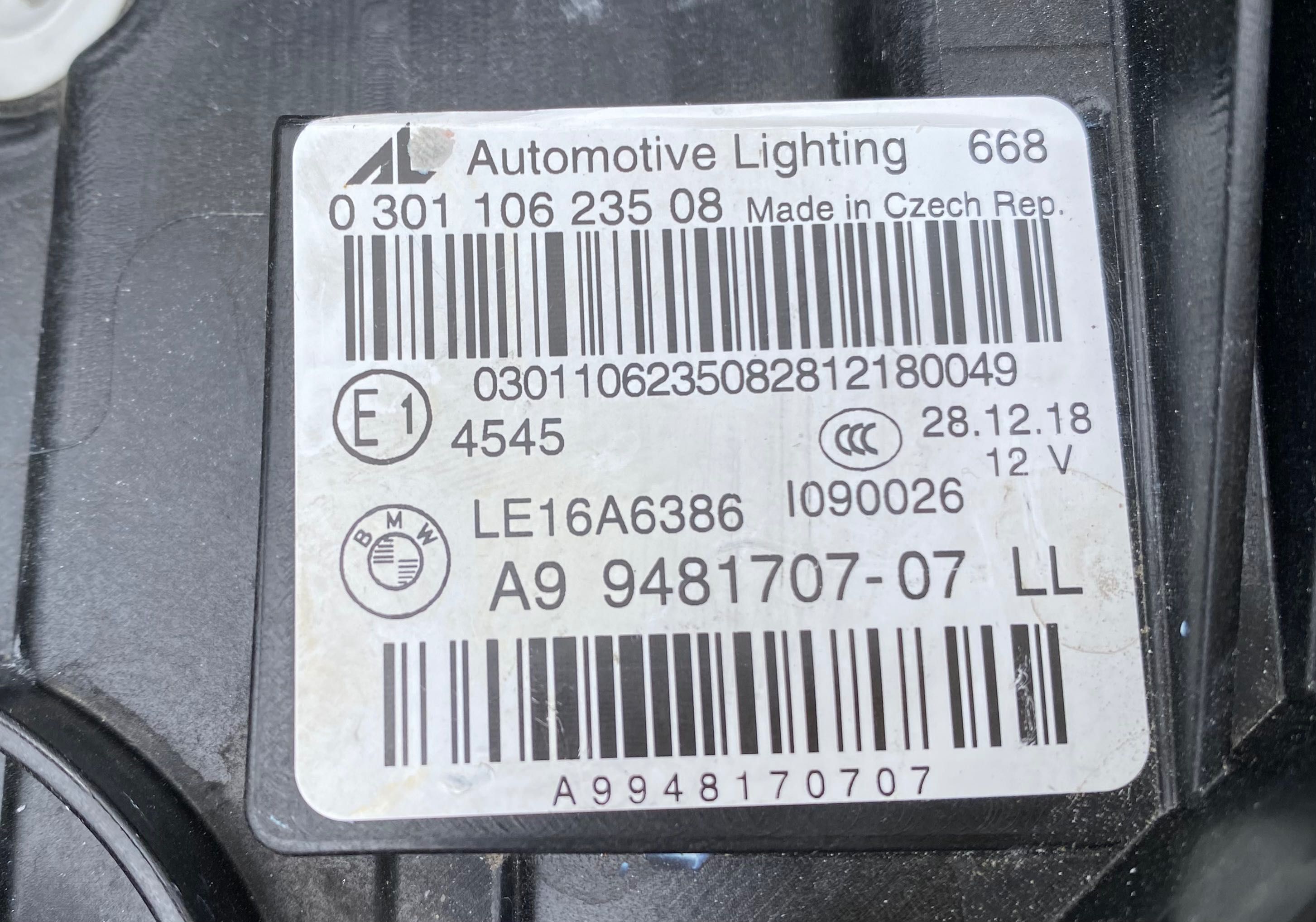 Фар far ляв фарове BMW Laser за Бмв Г20 Г21 Bmw 3 G20 G21