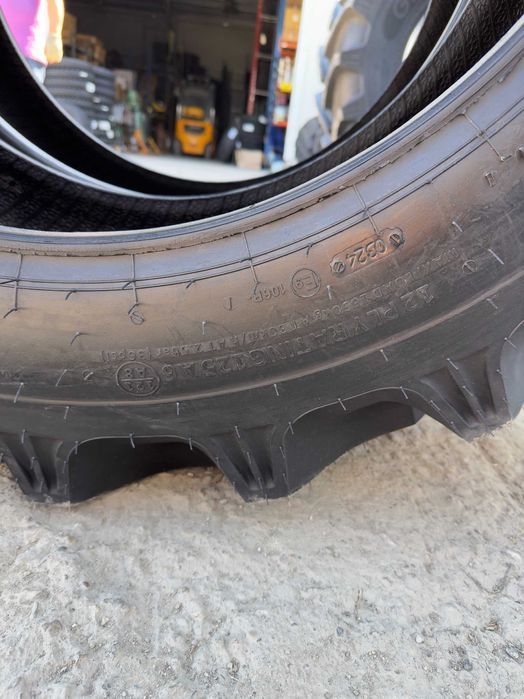 12.4-28 Gri 12 pliuri anvelope noi cu garantie pentru tractor u445