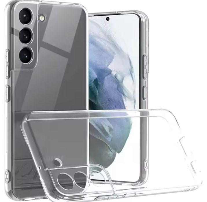 Husa Samsung S20/S21/S22/S23 Plus Ultra Slim Silicon Neagra / Clara