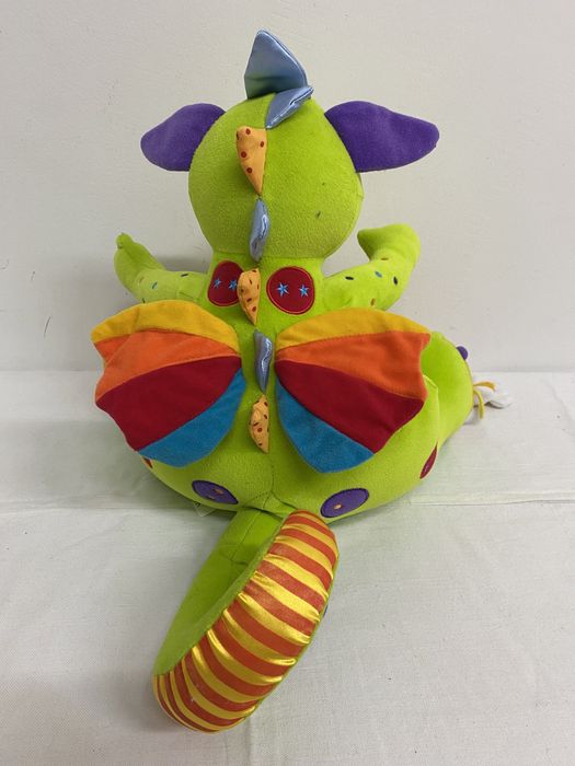 TOLO jucarie bebe dragon Sneezy cu activitati 30 cm
