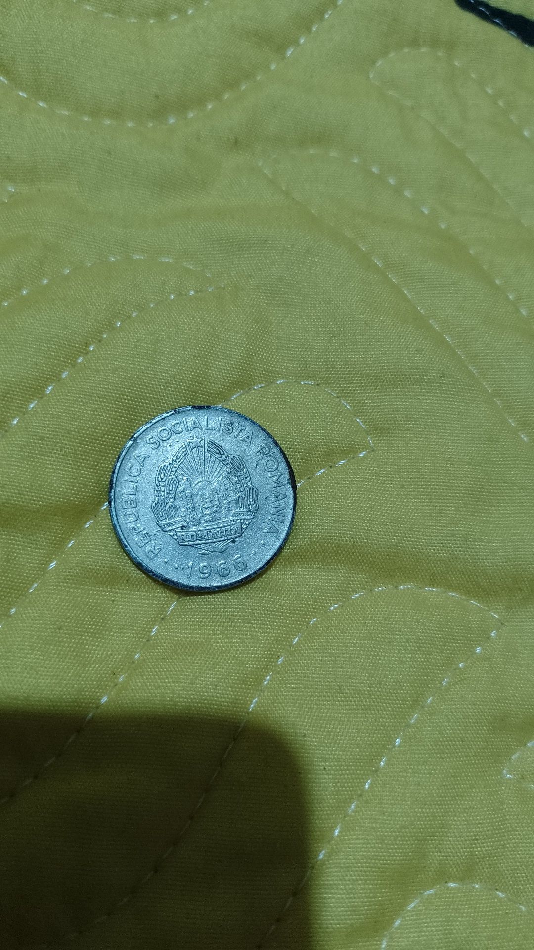 Moneda de 1 leu anul 1966