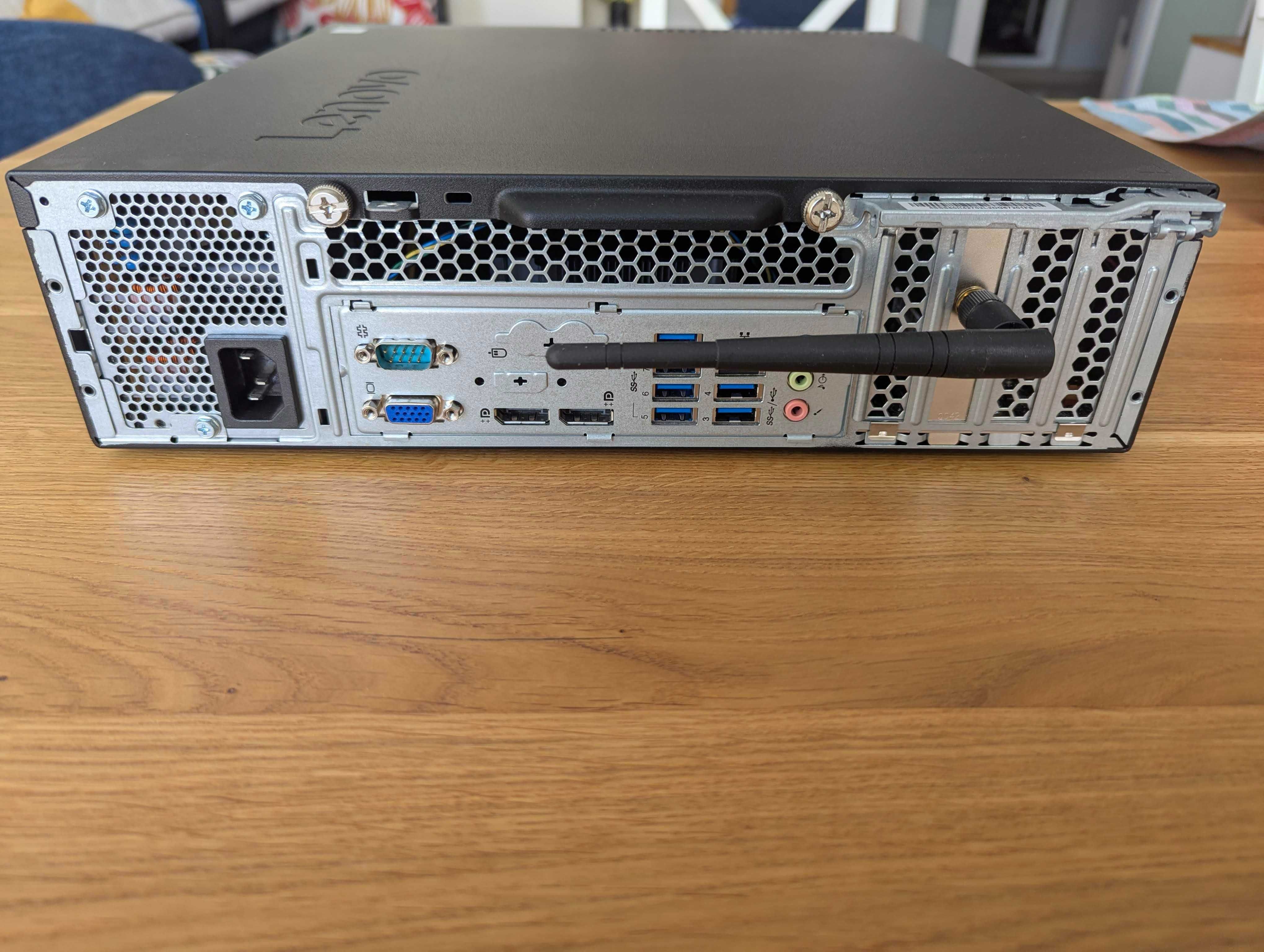 Компютър Lenovo ThinkCentre M900, i5-6500, 256GB NVME, 1TB HDD, WiFi
