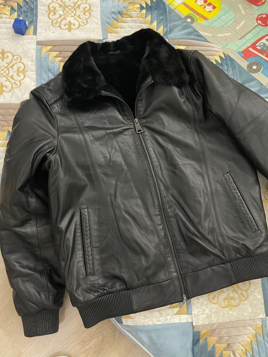 Продается зимний кожак мужской