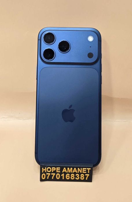 Hope Amanet P4 iPhone 17 PRO MAX / 256GB Baterie 100% /Oferim Garantie