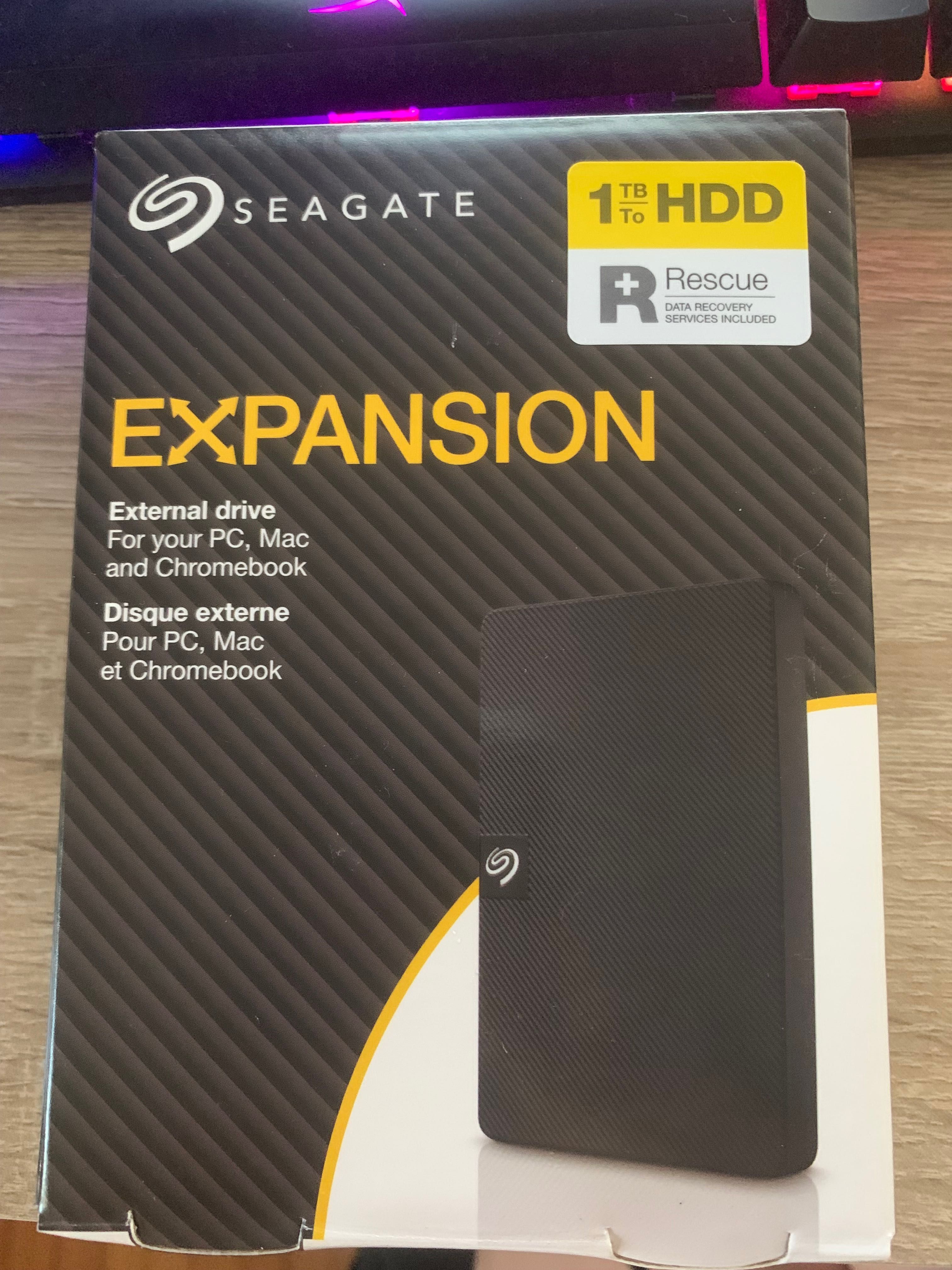 Hard disk  Seagate extern 1TB