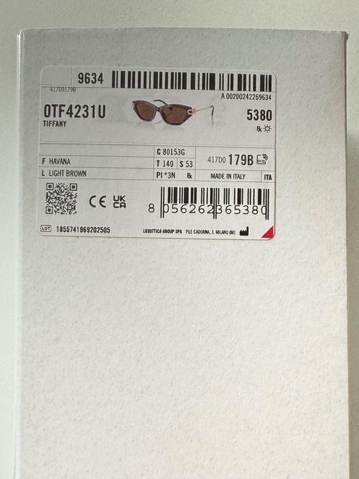 Слънчеви очила TIFFANY & CO.