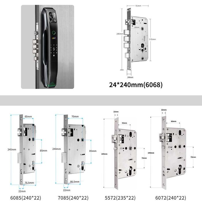 Электронный замок EntryX I8 по лучшей цене в Узбекистане.
