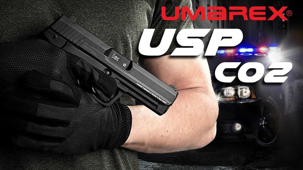 Pistol - LEGAL 23 Jouli - Cu Bile Cauciuc 50MM - FULL METAL Airsoft