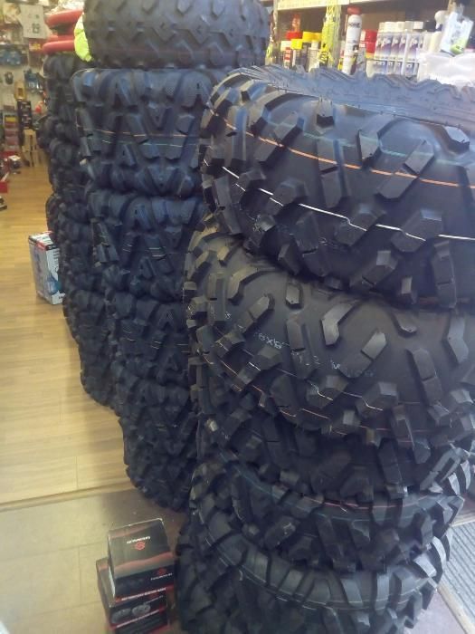 Set anvelope ATV Maxxis Big Horn Bighorn pe 26 latime mare !