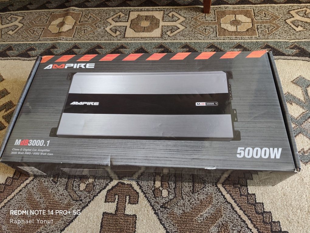 Amplificator Stație auto monobloc Ampire MdB 3000.1 nu Alpine Pioneer