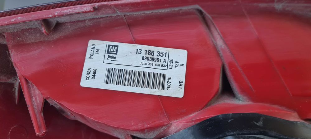 Стоп Opel Corsa 2009г.