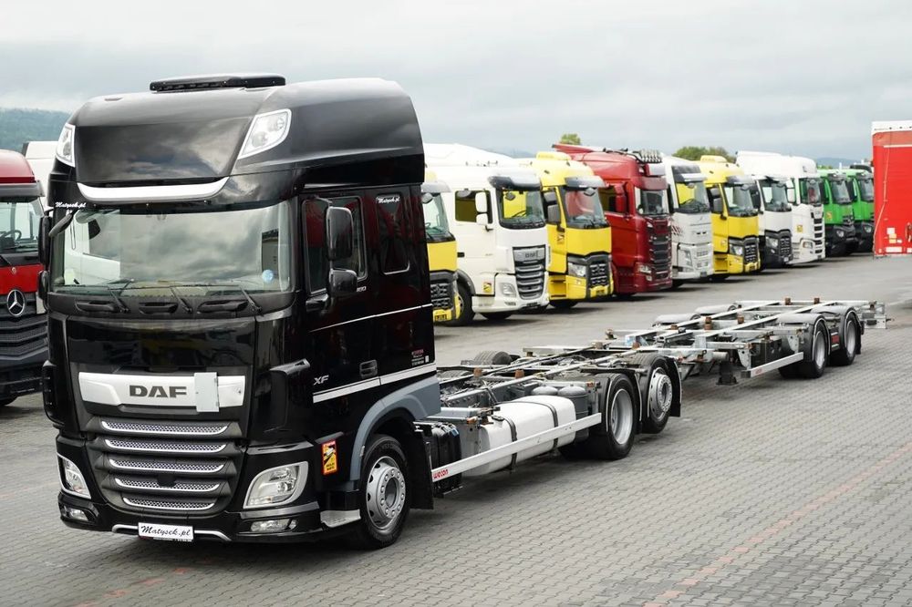 DAF XF 480 / BDF / 6X2 / CUPLAJ TANDEM / SSC / I-PARK COOL / PUNTE RIDICATĂ / WECON / CONTRACT POST-SERVICE