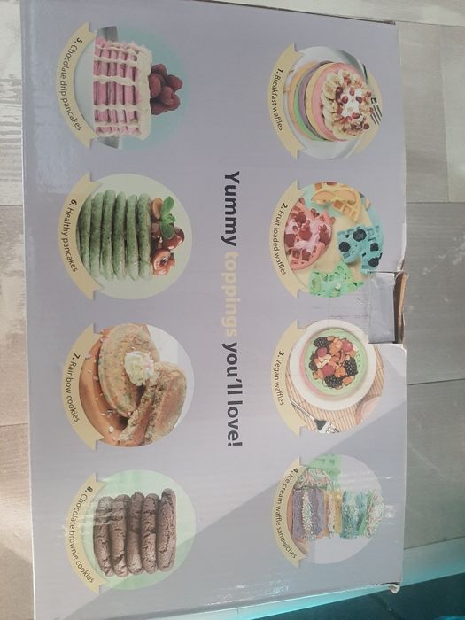 Мини гофретник за палачинки или гофрети