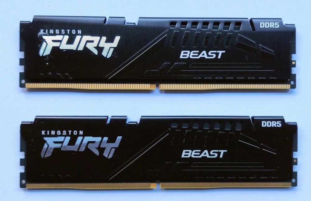 Рам памет Kingston FURY Beast Black 64GB (2x32GB) 5600Mhz DDR5