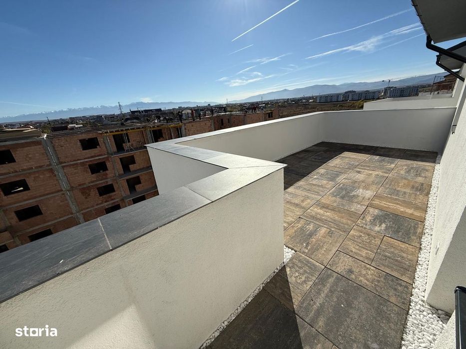 Penthouse 2 cam si 2 terase de 40 mp, incalz pardoseala, lift