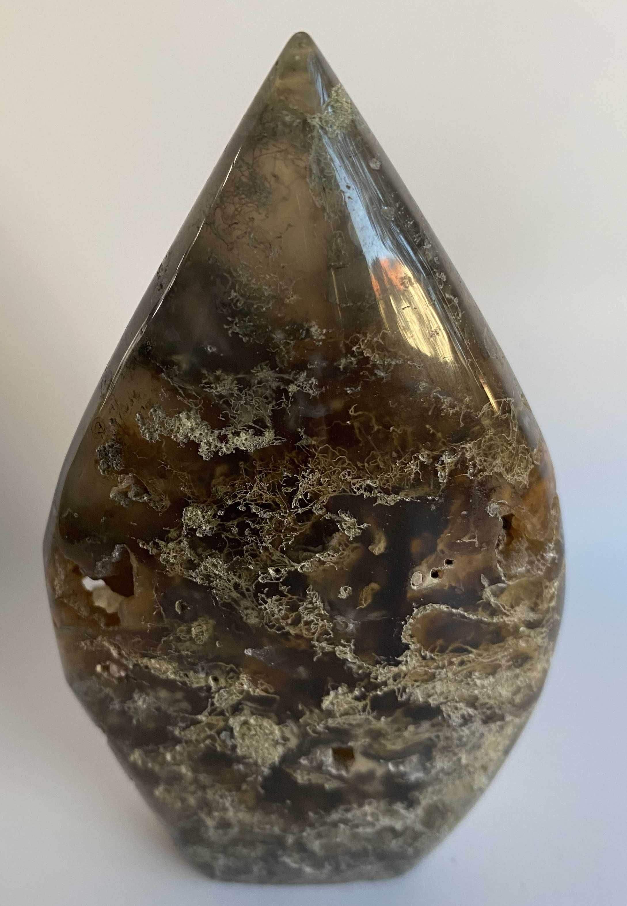 Cristale/Minerale - Agata Muschi - sculptura piatra semipretioasa