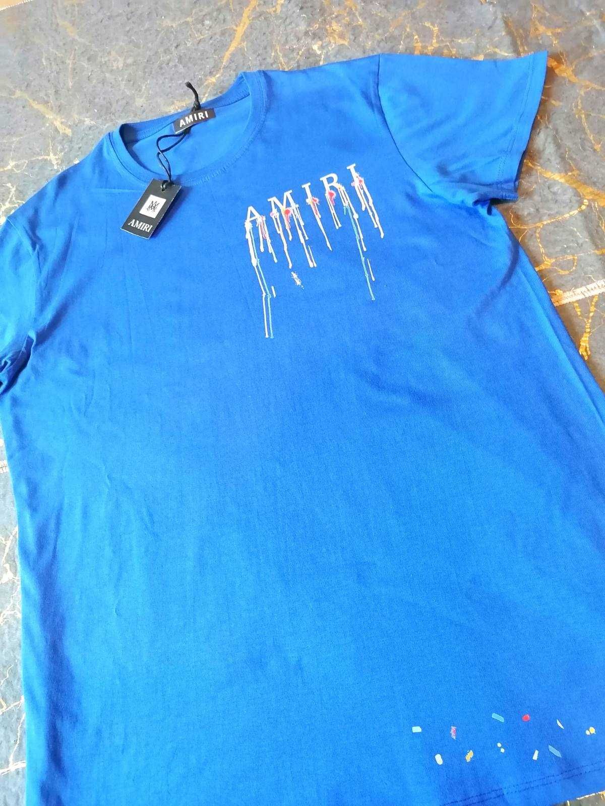 Amiri мъжки тениски в син цвят / AMIRI тениска / t shirt