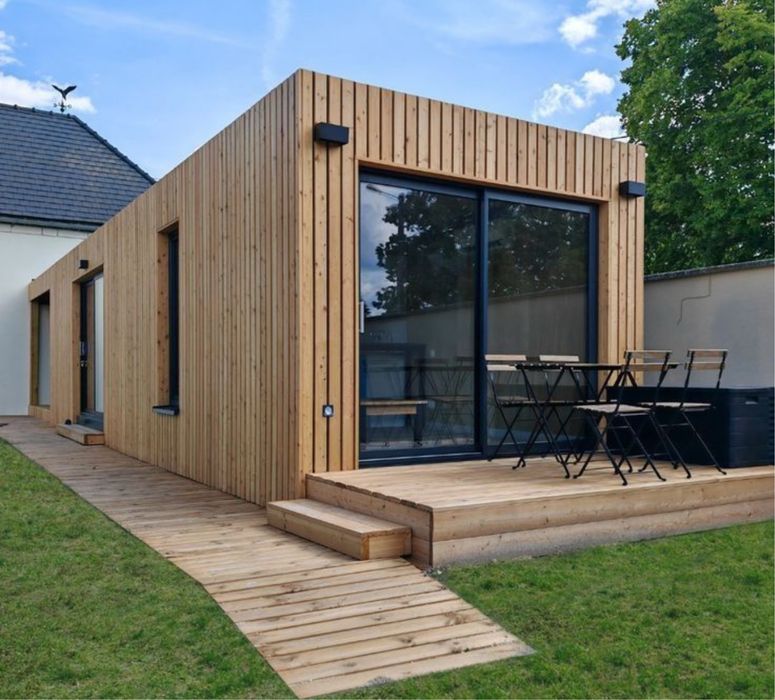 Cabane tip casa sau tip Aframe la cheie