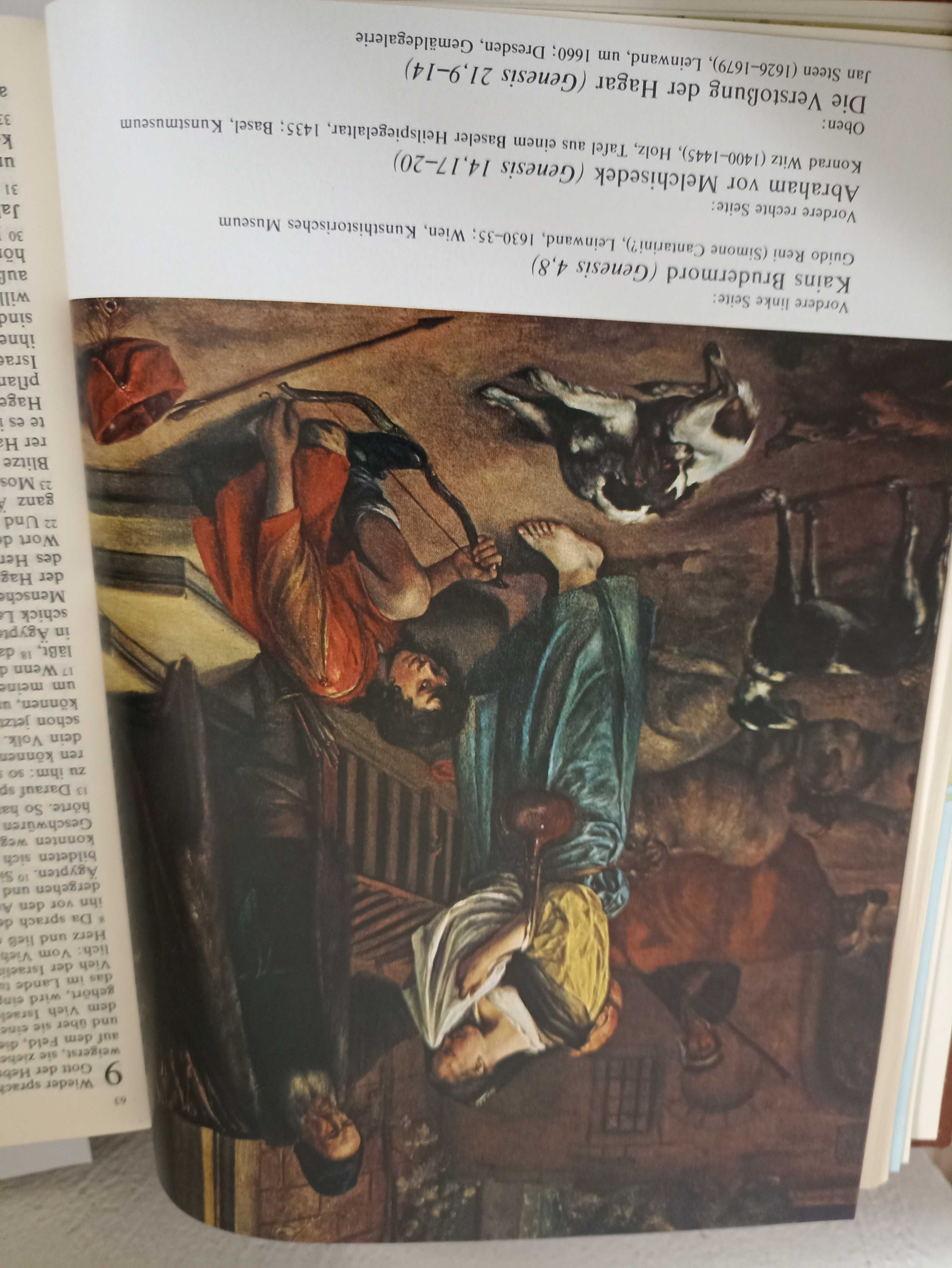 Biblia în limba germană ilustrată hărți și cu trimiteri 1980