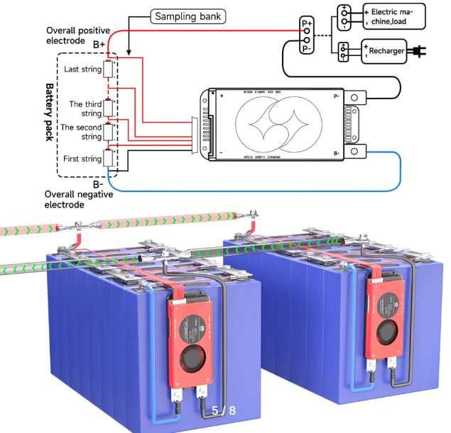 BMS 4S 12V 400A Модуль защиты аккумулятора