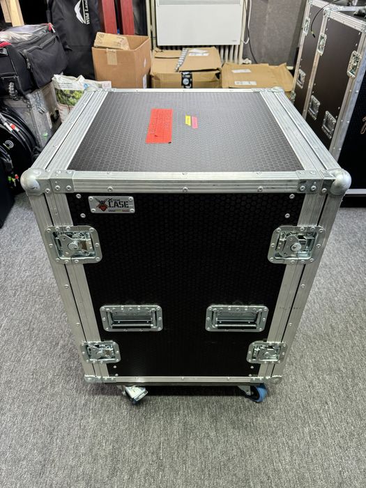 Rack 14U cu amortizare, flightcase, case echipament audio